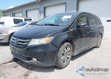 2014 Honda Odyssey Touring/Touring Elite из США, поврежденный, VIN 5FNRL5H96EB099706